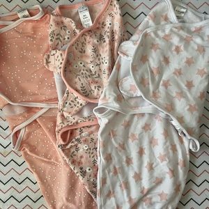 3 baby swaddle wraps